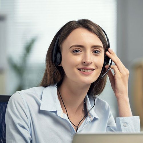 pcc-support-img Priority Care Call customer support representative providing emergency assistance